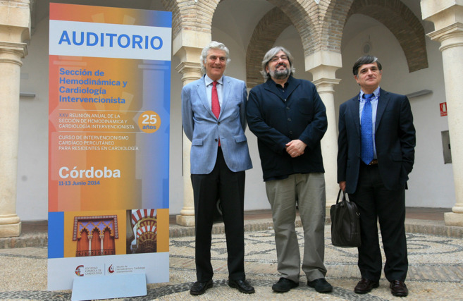 Los doctores José Suárez de Lezo, Ramiro Trillo y José Ramón...