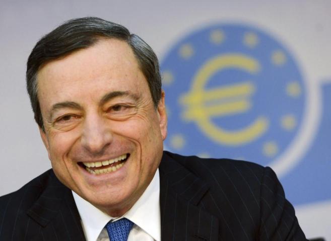 El presidente del  Banco Central Europeo, Mario Draghi