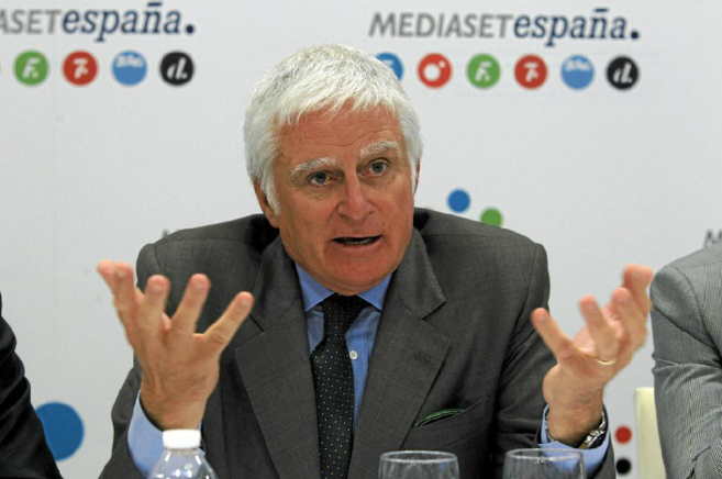 Paolo Vasile, consejero delegado de Mediaset Espaa.