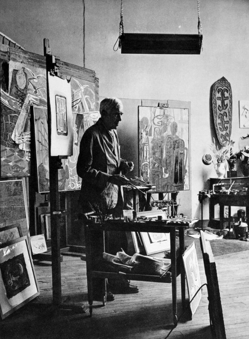 El pintor francs Georges Braque.