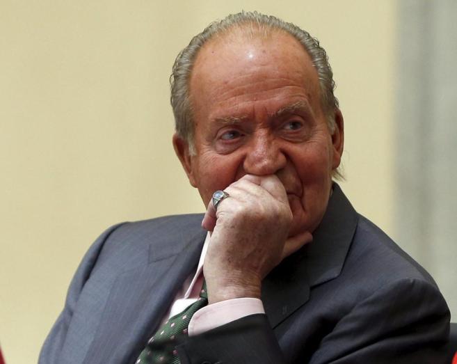 El Rey Juan Carlos, en una ceremonia el pasado viernes en Madrid.