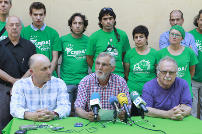 El mdico de Sastre, Biel Majoral y Jaume Santandreu junto a otros...