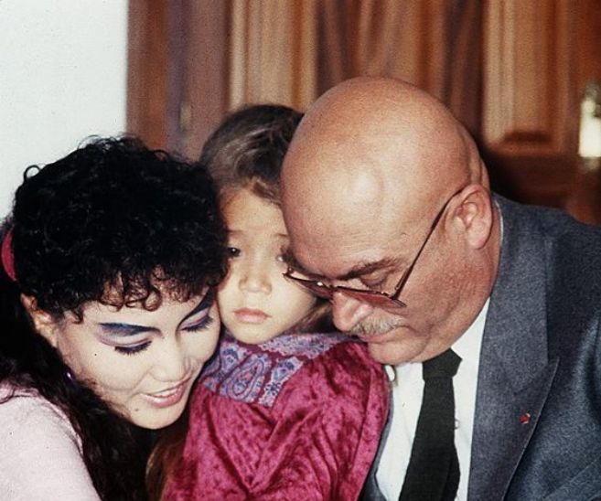 La cantante Kimera, Melodie y Raymond Nakachian, cuando la pequeña...