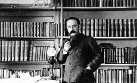 El escritor Rudyard Kipling, uno de los defensores de la separación.