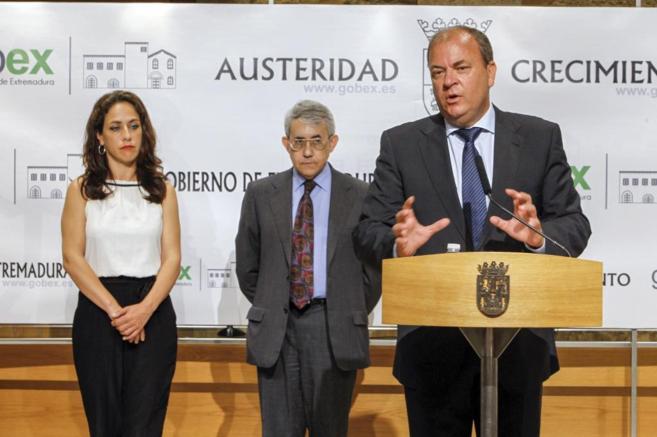 El presidente del Gobierno de Extremadura, Jos Antonio Monago,...