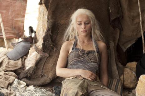 Emilia Clarke, en el papel de Daenerys.