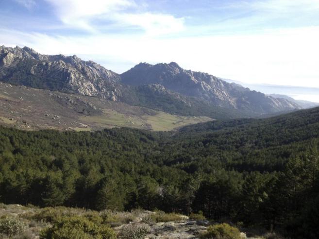 Vista panormica del Parque Nacional de Guadarrama.