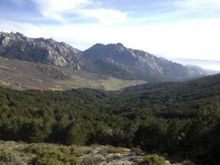 Vista panormica del Parque Nacional de Guadarrama.