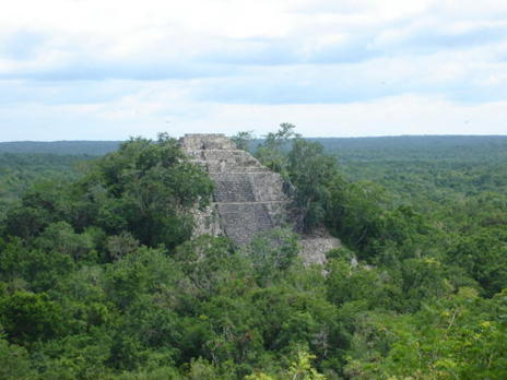 La ciuad Maya de Campeche.