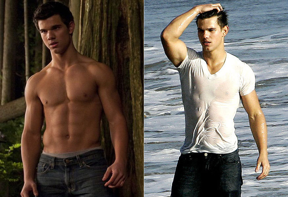 Taylor Lautner, 22 aos. El lobo de Crepsculo se hizo ms famoso...