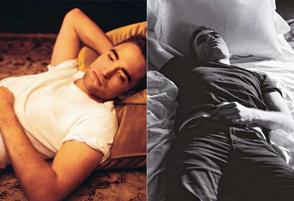 Robert Pattinson, 28 aos. Menos musculado que su compaero de...