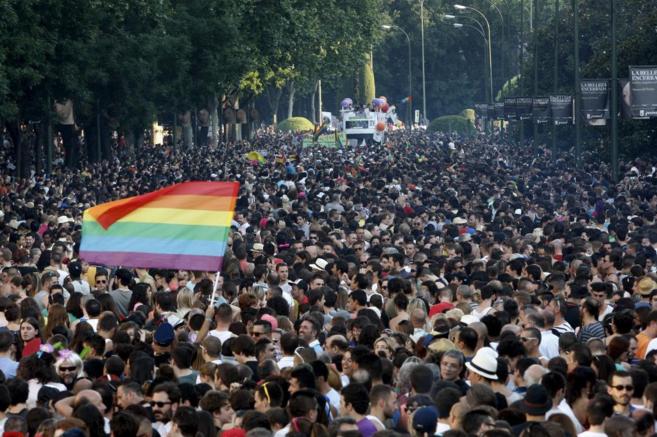 Manifestacin del Orgullo Gay en Madrid en 2013.