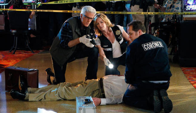 Imagen de un captulo de 'CSI Las Vegas'.