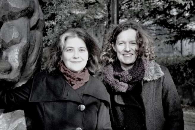 Rosa Ribas y Sabine Hofmann.