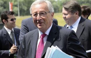 Juncker, en una cumbre del PP Europeo en Blgica.