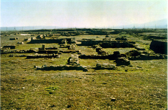 Yacimiento arqueolgico en la ciudad romana de Regina