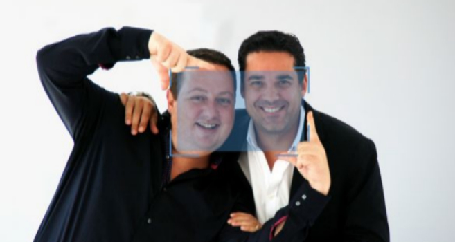 Salvador Mart y Javier Mira, fundadores de Facephi.