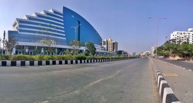 El centro de negocios internacional de Surat.