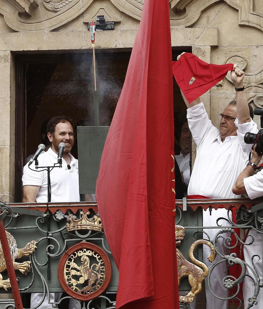 El presidente de la Cruz Roja de Pamplona ha sido el encargado de...