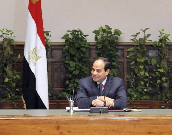 Abdelfatah al Sisi fue elegido en mayo como presidente de Egipto.