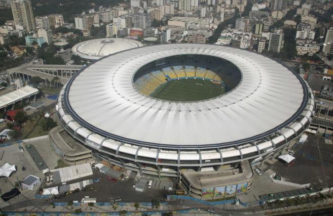 Imagen del estadio de Maracan en Ro de Janeiro.