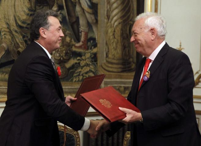 Garca-Margallo y el viceministro de Educacin ruso, Veniamin...