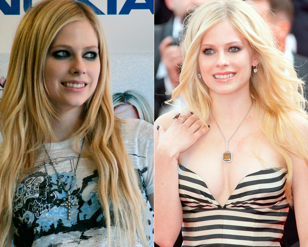 Avril Lavigne. La cantante Avril Lavigne (29) ha ido transformando su...