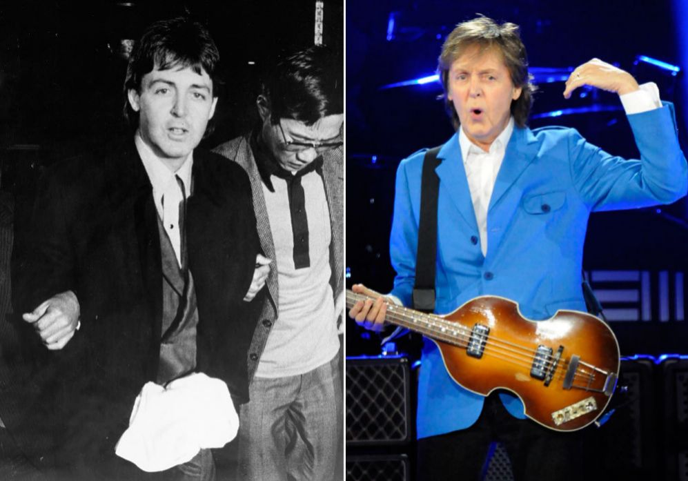 Paul McCartney. El cantante Paul McCartney (72) tuvo un encontronazo...