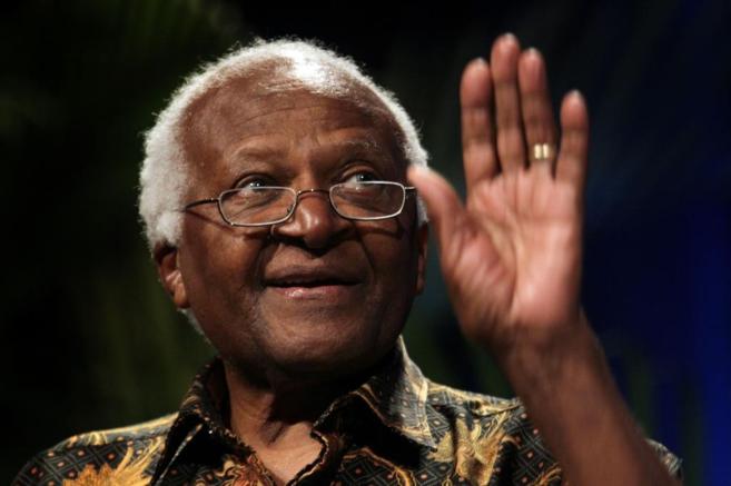Desmond Tutu, durante una conferencia en Florida.