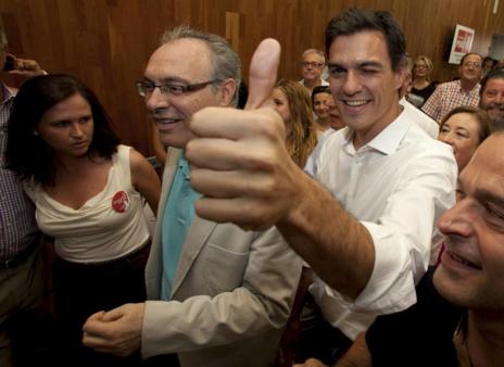 Pedro Snchez asegur que tiene "hambre de cambiar el PSOE de abajo...