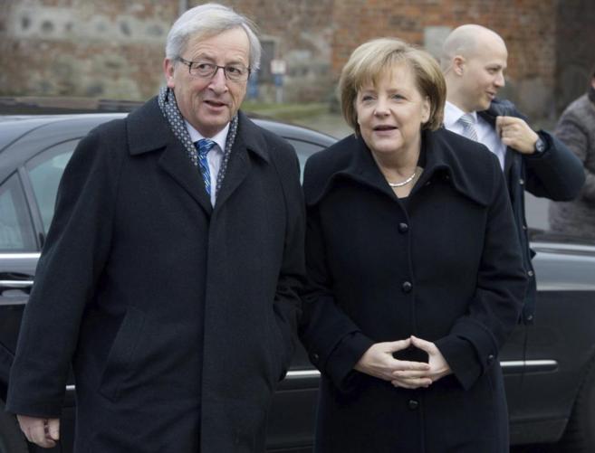 Jean-Claude Juncker, presidente designado de la Comisión Europea con...
