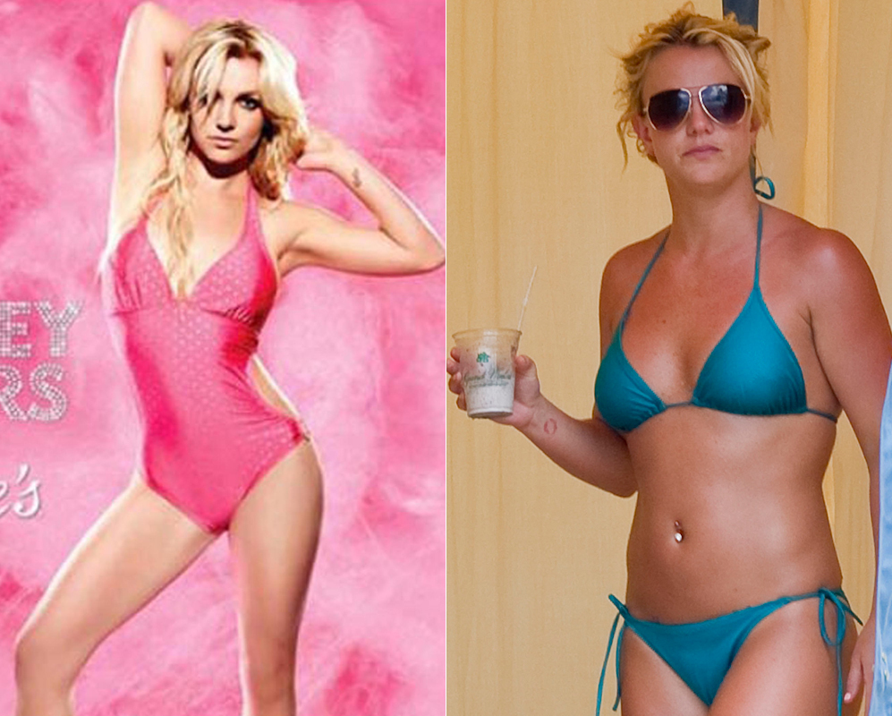 Britney Spears. A la pobre Britney Spears (32) se le filtra todo,...