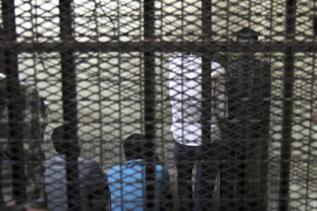 Cinco de los condenados en Egipto.