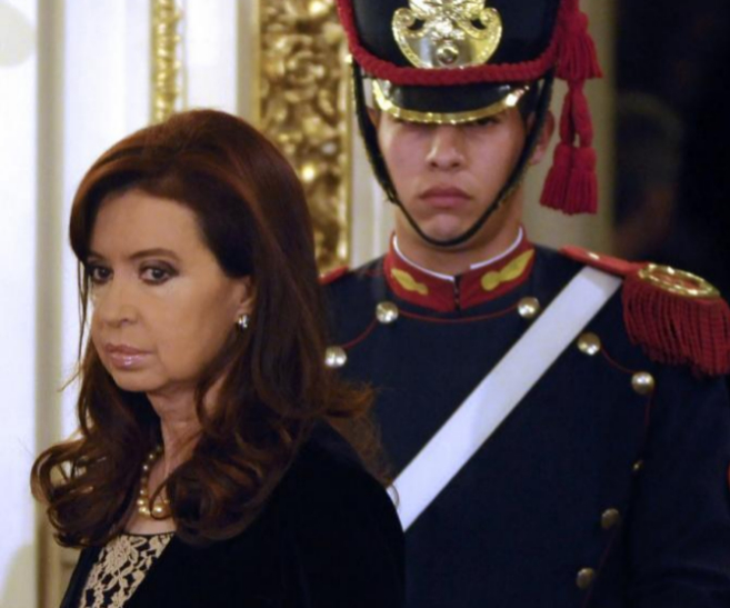 Cristina Fernndez de Kirchner durante la visita de Vladimir Putin a...