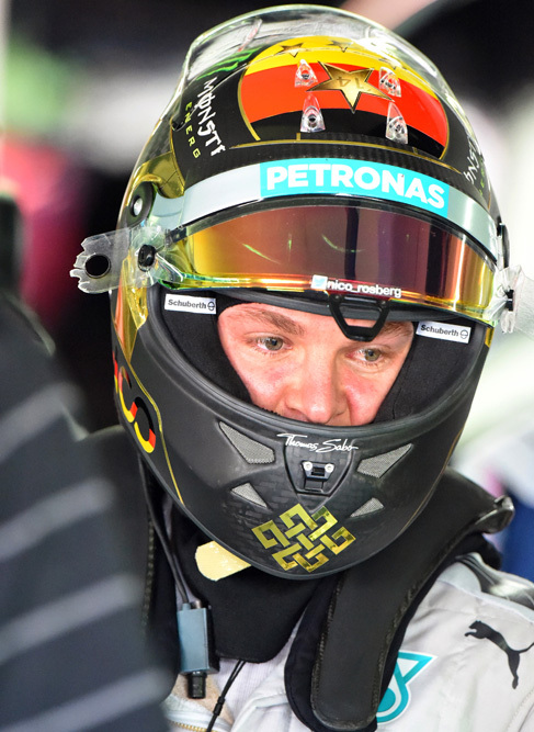 Nico Rosberg, en el GP Alemania.