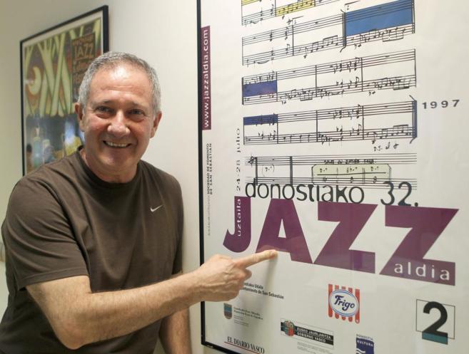 El director del Festival de Jazz de San Sebastin, Miguel Martn.