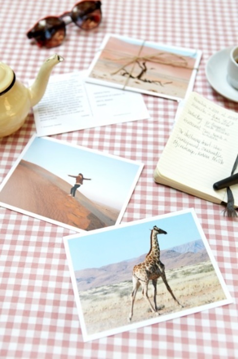 Imagen de las postales que pueden enviarse con Paper Lovers.