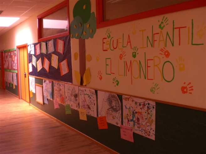 Interior de la Escuela Infantil El Limonero de Parla.