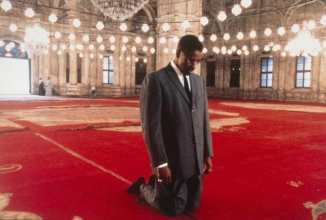 Denzel Washington en un fotograma de 'Malcolm X'
