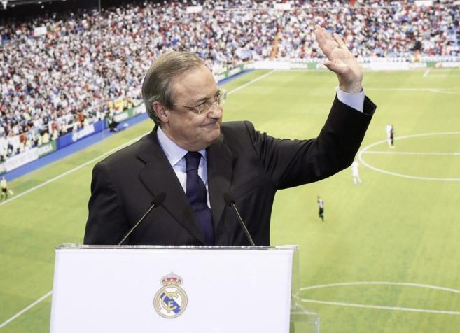 El presidente del Real Madrid, Florentino Prez.