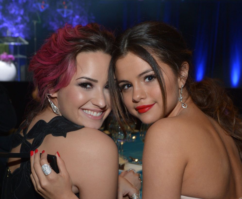 Selena Gomez y Demi Lovato. Las estrellas adolescentes Selena Gomez...
