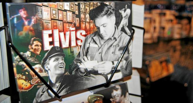 Postal de Elvis Presley