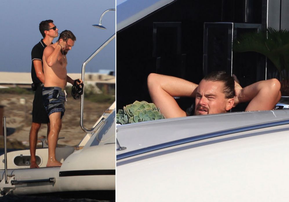 El actor Leonardo Di Caprio tambin elige la isla para pasar unos...