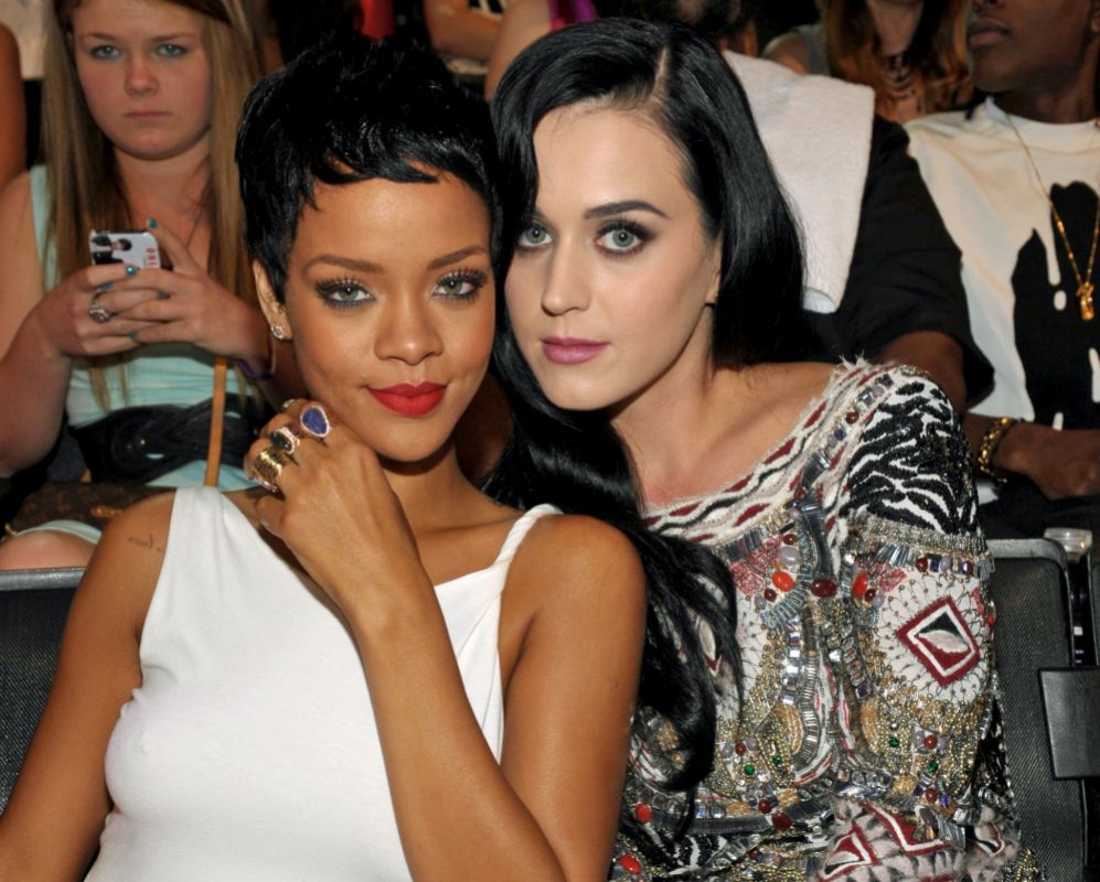 Rihanna (26) y Katy Perry (29). Las dos artistas que se haban...