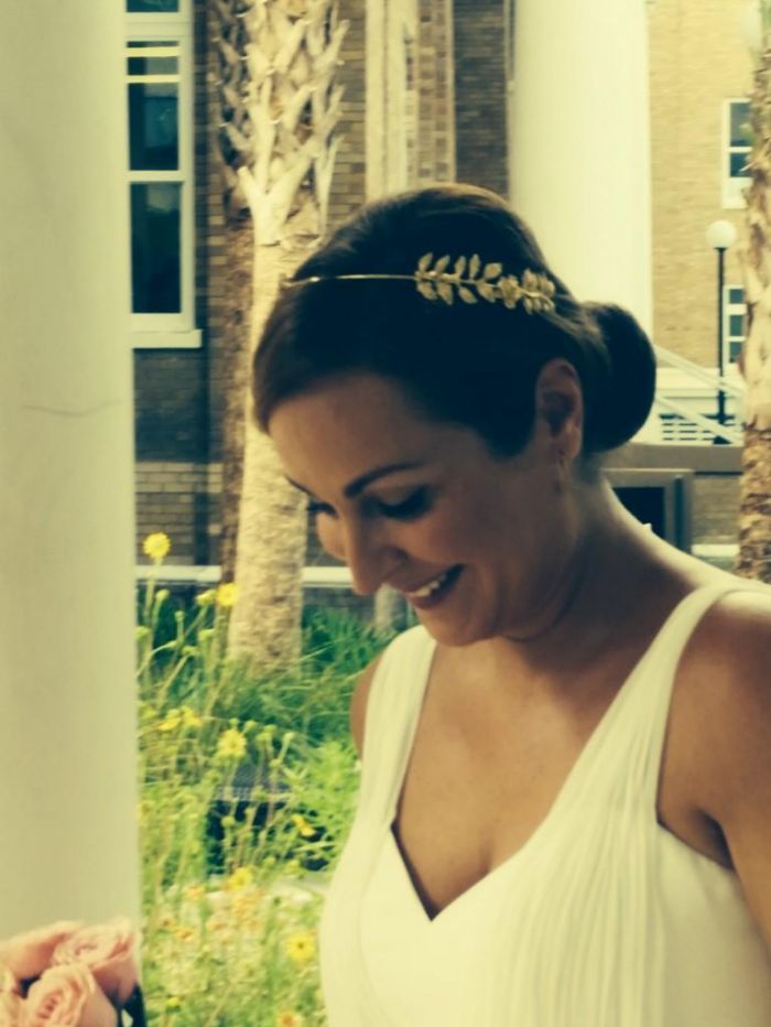 La actriz Ana Miln ha compartido esta imagen del da de su boda en...