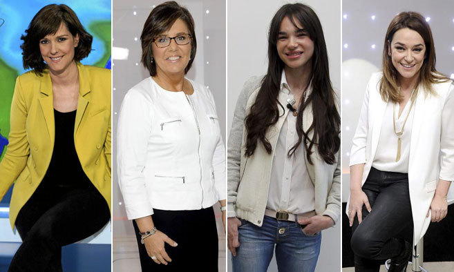 De izquierda a derecha, Mnica Lpez, Mara Escario, Beatriz...