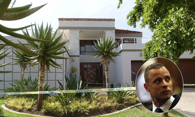 La casa que ha vendido Oscar Pistorius para pagarse el juicio.