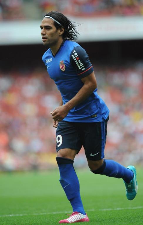 Radamel Falcao marc su primer gol tras su lesin.