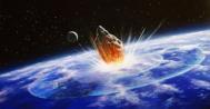 Recreación de la entrada de un meteoroide en la atmósfera