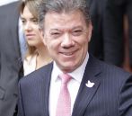 El presidente reelecto de Colombia, Juan Manuel Santos.